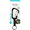 thumbnail image 1 of Nite Ize Cslw3-01-R6 Slidelock Ring, Aluminum Locking Carabiner Key, #3-25lb Capacity, Stainless, 1 of 5