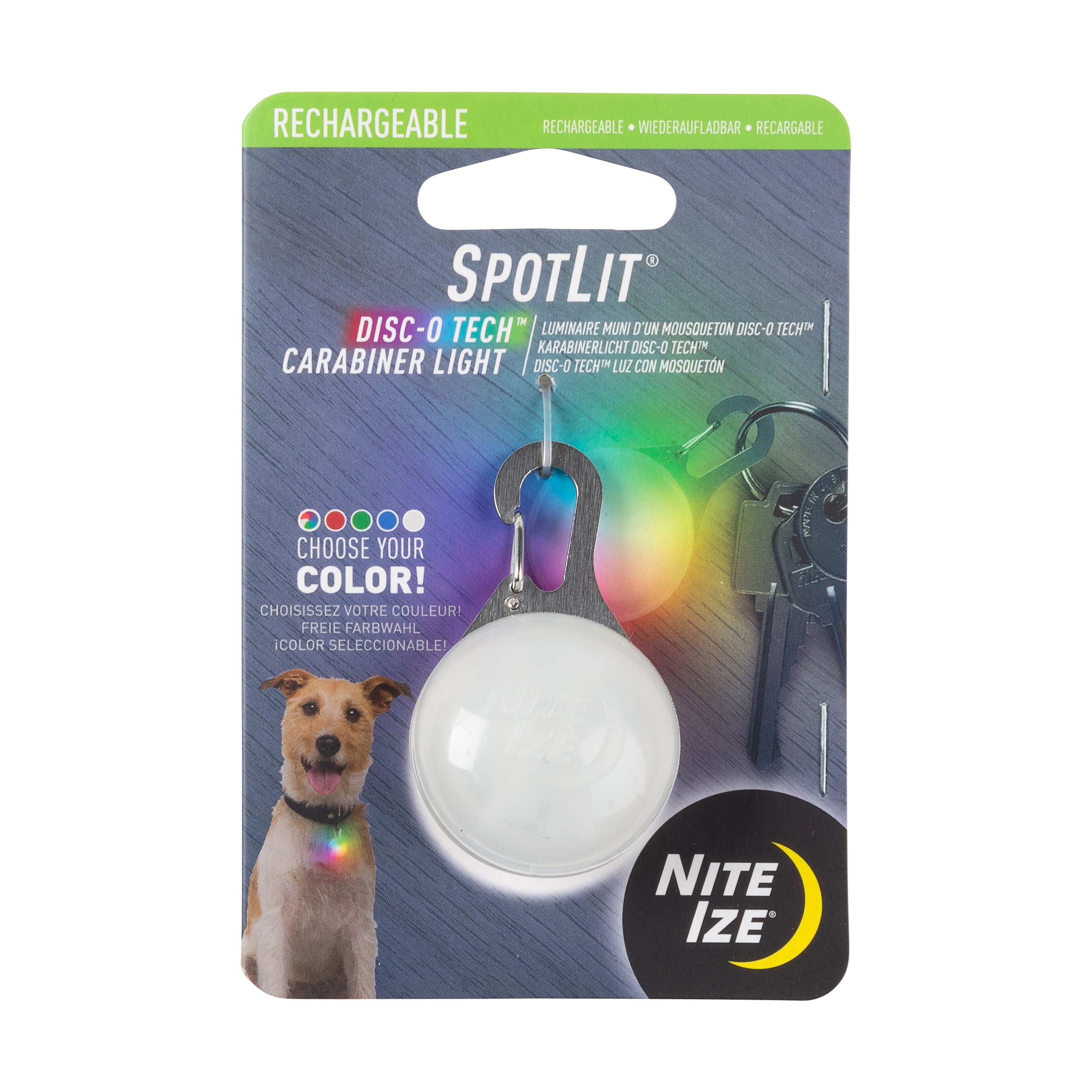 Nite Ize SpotLit LED Carabiner Keychain Light