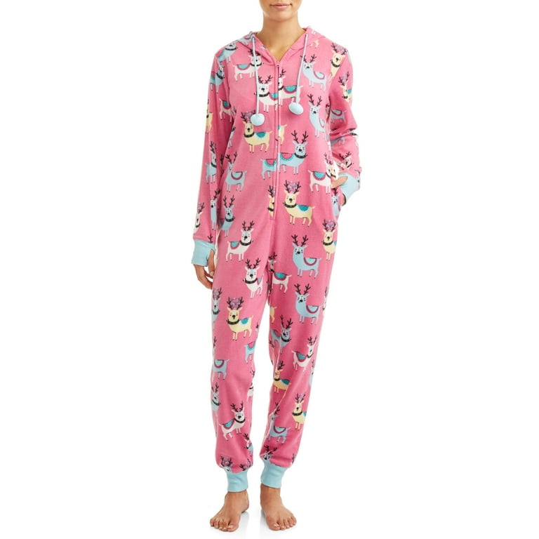 Nite Nite by Munki Munki Women s Unionsuit Walmart