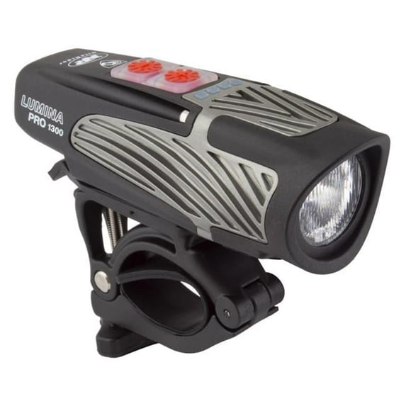 NiteRider 789508 Lumina Pro 1300 Front Bike Light with NiteLink