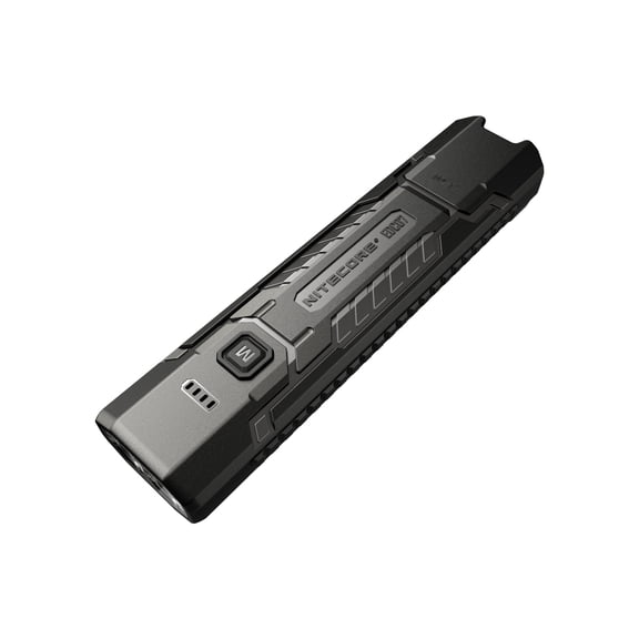Nitecore EDC07 Rechargeable Lithium Ion 1500 Lumens LED Flashlight, Black