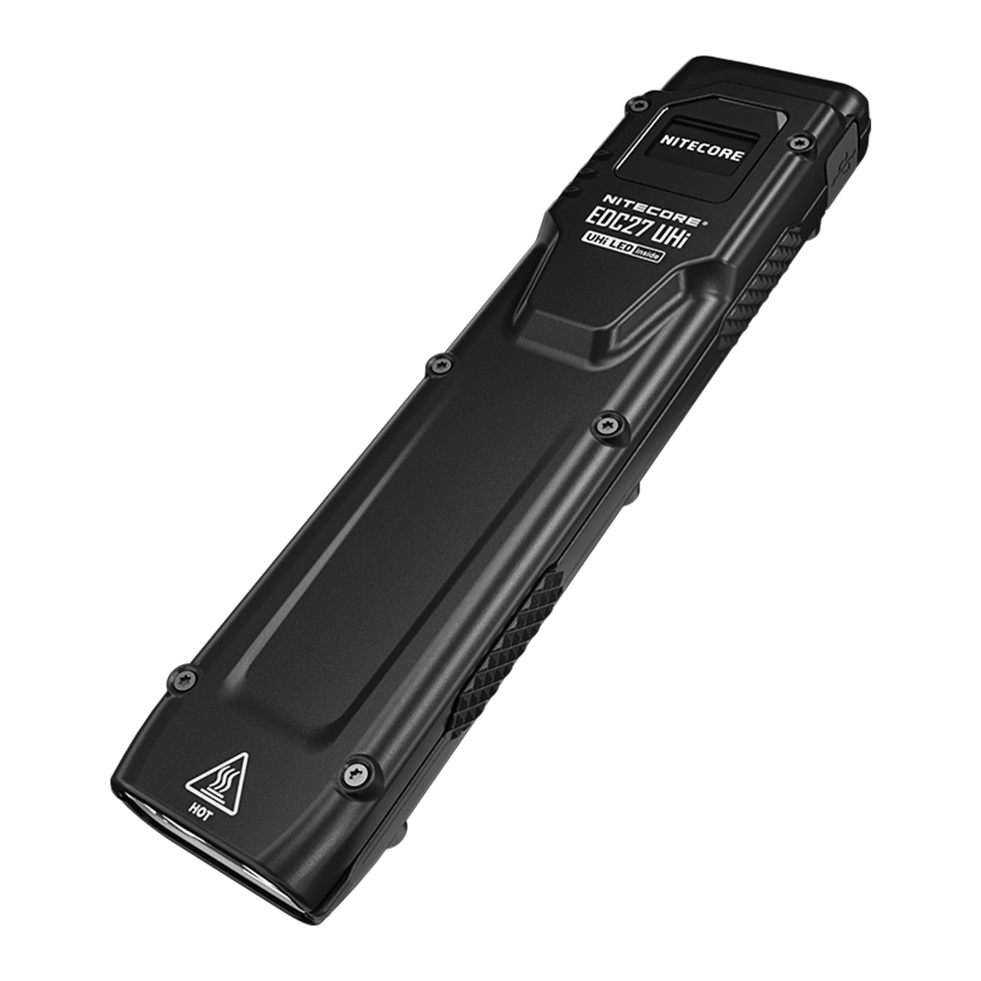 Nitecore EDC27 UHi 3100 Lumen Ultra Slim Flat EDC Flashlight, Black