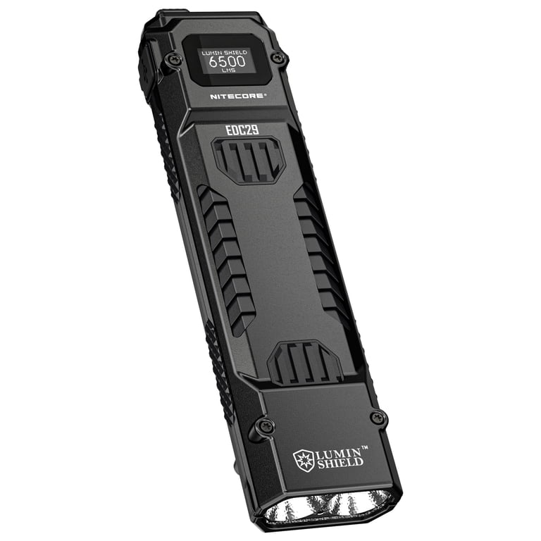 Lampe Torche Nitecore EDC29 Luminblade 6500 Lumens - USB-C Rechargeable Noire