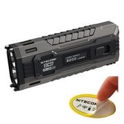Nitecore EDC37 8000 Lumen USB-C Rechargeable Flat EDC Flashlight + Nitecore Sticker