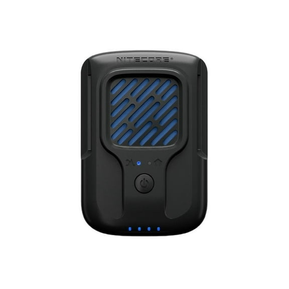 Nitecore EMR40 Portable Rechargeable Multipurpose Mosquito Repeller, Black