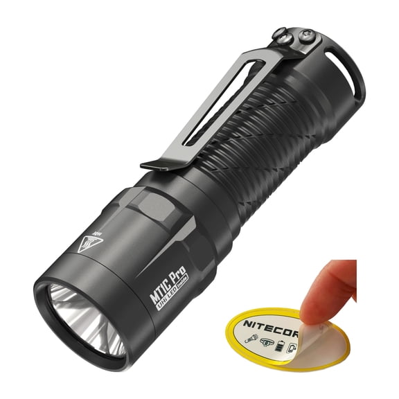 Nitecore MT1C Pro 1000 Lumen Rechargeable EDC Flashlight + Nitecore Sticker