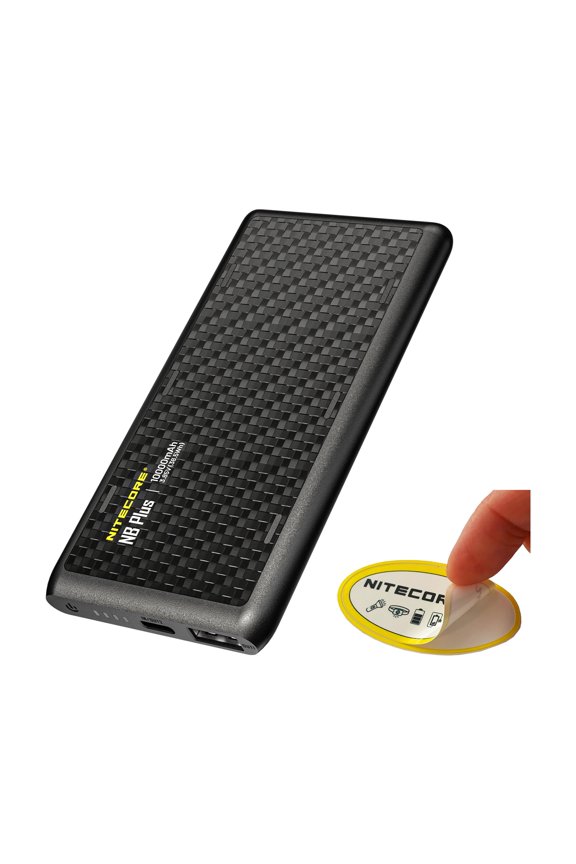 NB Plus 10,000mAh Lightweight Power Bank + Nitecore Sticker