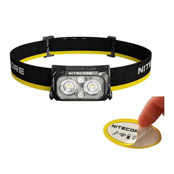 Nitecore NU25 MCT 400 Lumen USB-C Rechargeable Multi-Temperature Headlamp + Nitecore Sticker