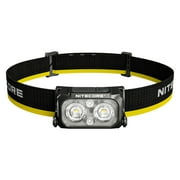 Nitecore NU25 MCT USB-C Rechargeable 400 Lumens LED Multi-Temperature Headlamp, Black