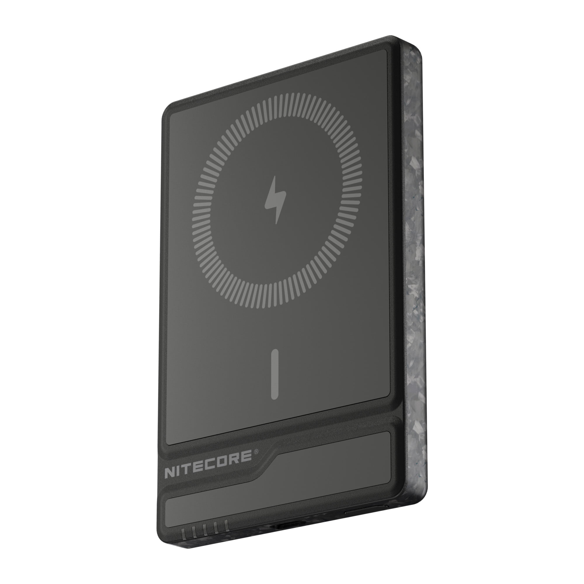 Nitecore NW5000 Magnetic Wireless Charging and USB-C 5000mAh Power Bank, Black