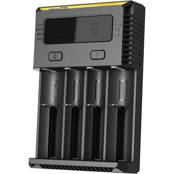 Nitecore New i4 2016 Intellicharger Smart Battery Charger for Li-ion IMR Ni-MH NiCd