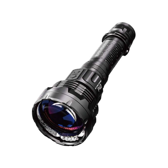 Nitecore P40 3171 Yards Ultra Long Throwing USB-C Rechargeable 2000 Lumens LED Flashlight, Black