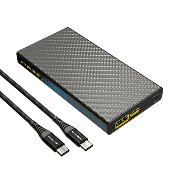 Nitecore Summit 10000 10,000mAh Power Bank For Low Temperatures, Black