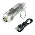 thumbnail image 1 of Nitecore TIKI GITD OSRAM P8 LED Rechargeable Keychain Flashlight, 300 Lumens, Bl, 1 of 6