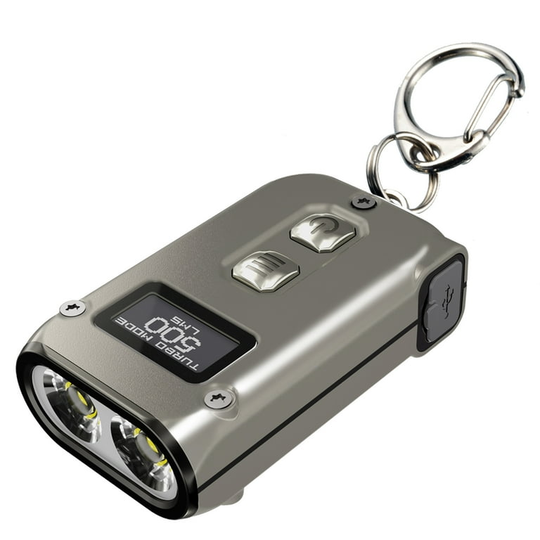 Titanium keychain hotsell flashlight