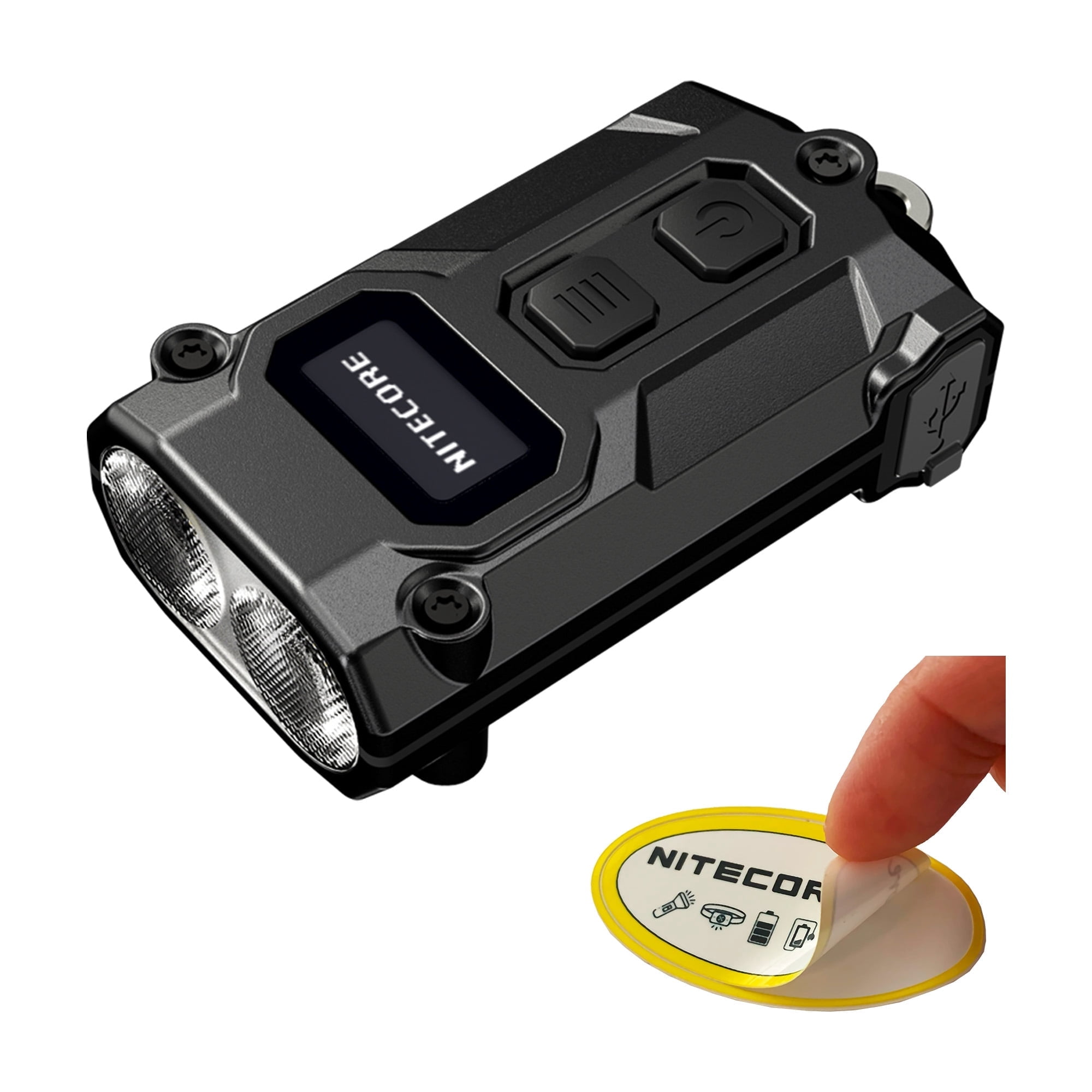 Nitecore TINI 3 600 Lumen Multi-Color Rechargeable Keychain