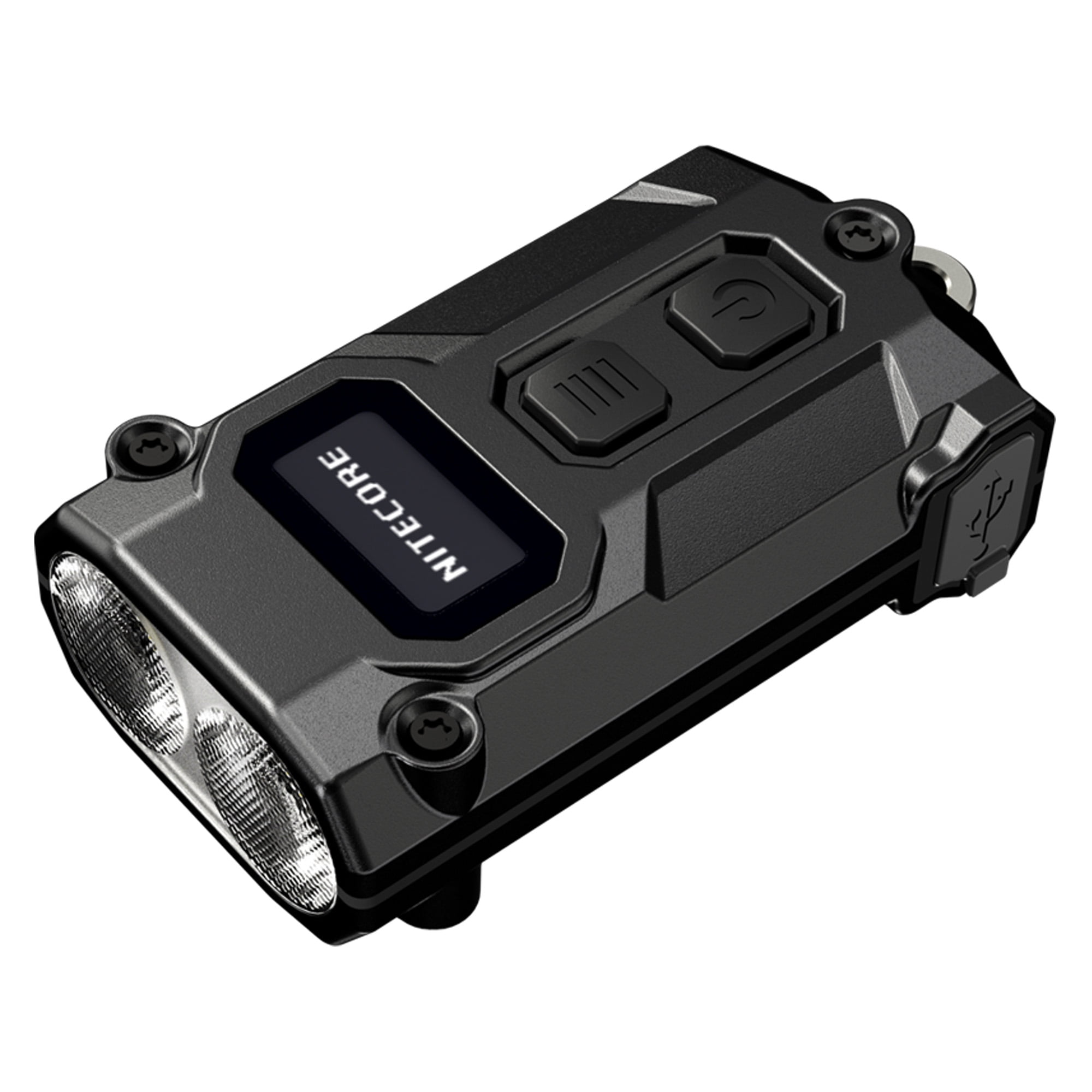Nitecore TINI 3 600 Lumen Multi-Color Rechargeable Keychain Flashlight (Black)