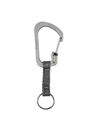 Nite Ize SlideLock 360 Magnetic Locking Dual Carabiner - Olive, Stainless  Steel Key Control Accessory