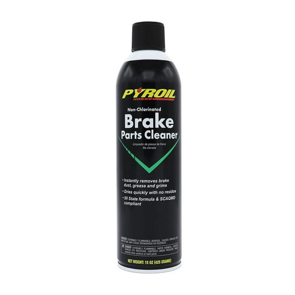 Niteo PYROIL Non-Chlorinated Fast Drying No Residue Aerosol Brake Cleaner, All Vehicle Types, 15 oz