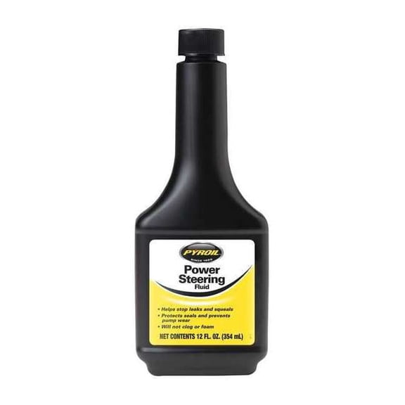 Pyroil Power Steering Fluid, 12 Oz PYPSF12P