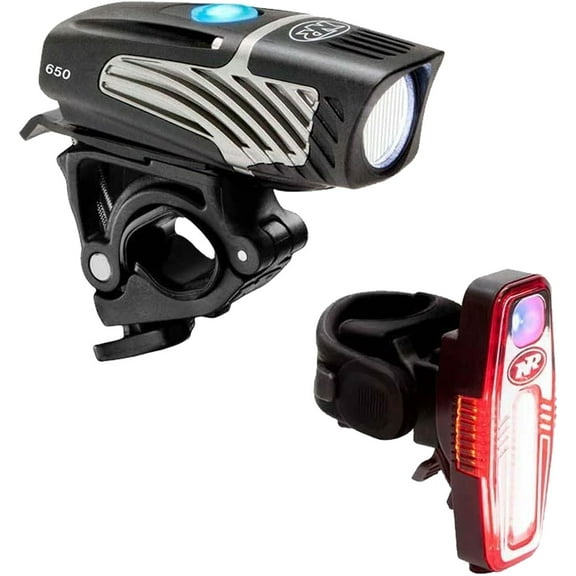 NiteRider Lumina Micro 650 and Sabre 110 Headlight and Taillight Set