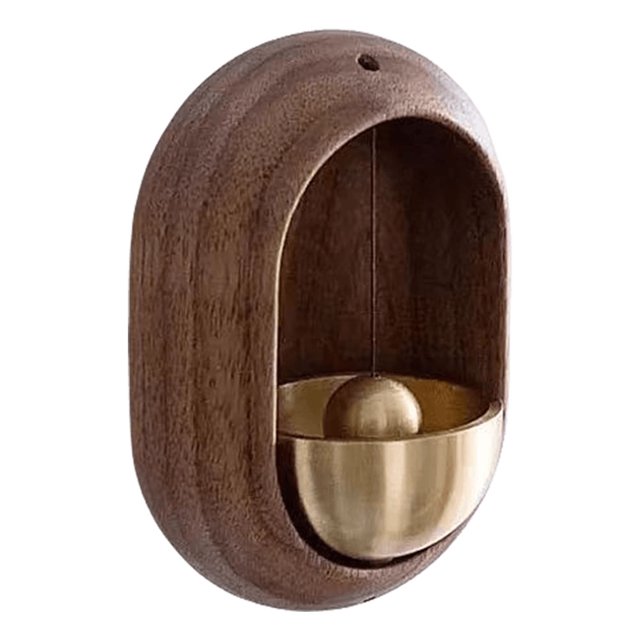 Nitouy Wood Doorbell Chime Hanging Japanese Style Doorbells
