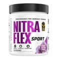 thumbnail image 1 of Nitraflex Sport Grape Cotton Candy Pre-Workout Powder, Banned Substance Tested, Citrulline, Betaine, Electrolytes, Hydration, Boron, for Men & Women, 20 Servings, 1 of 6