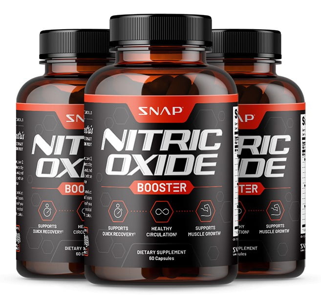 Can You Take Nitric Oxide With Pre Workout Nitric Oxide Booster Snap Supplements - Pre Workout, Muscle Builder, 60