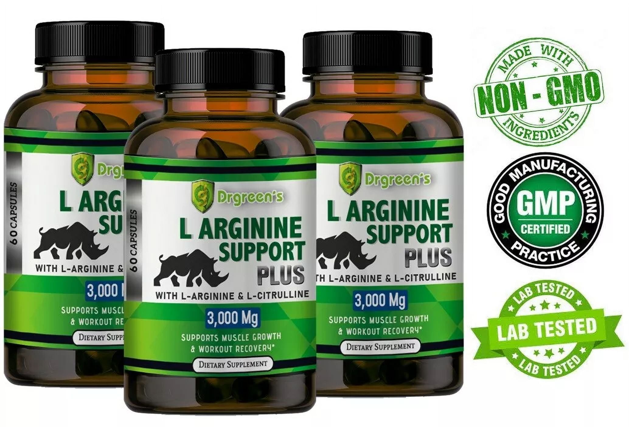 Integratore Di Ossido Nitrico Con L-Arginina 3000mg E Pepe Nero, 120 Capsule Per Massima Pompa Muscolare