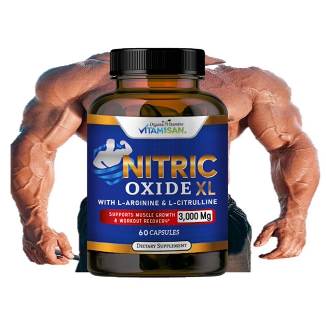 Nitric Oxide Booster Supplement w/LArginine 3000mg Premium Workout