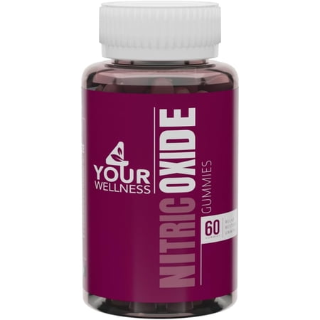 Nitric Oxide Gummies, Boosting Nitric Oxide Production and Blood Pressure, Made with Beet Root Extract is Gluten Free, Non-GMO, and Kosher (60 Count (Pack of 1), Mixed Berry)