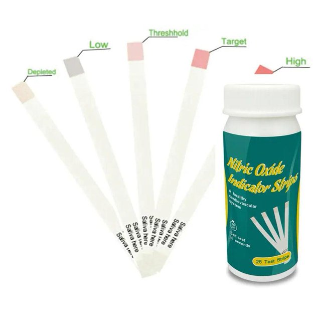 Nitric Oxide Indicator Strips Test Salivary Nitrite Levels 25Strips