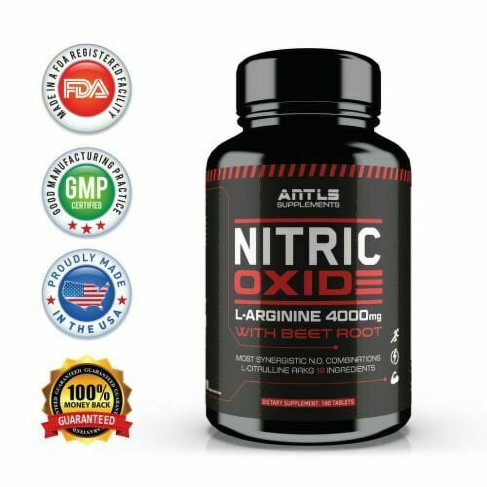 Nitric Oxide LArginine LCitrulline Pre Workout+Testosterone Booster