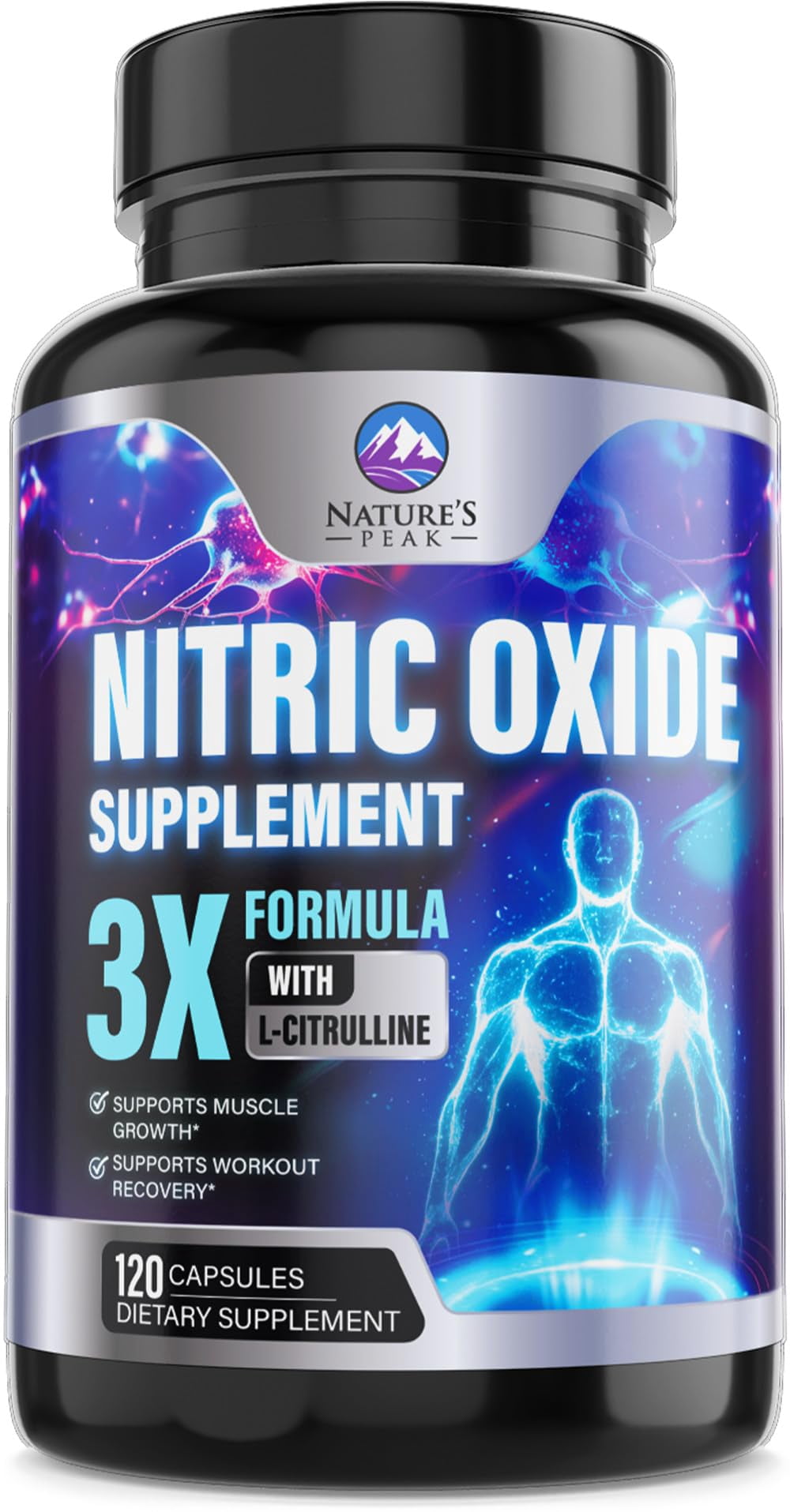 l carnitine and citrulline malate Extra Strength Nitric Oxide Booster - 3X Strength L-Arginine, Citrulline, &  Beta Alanine