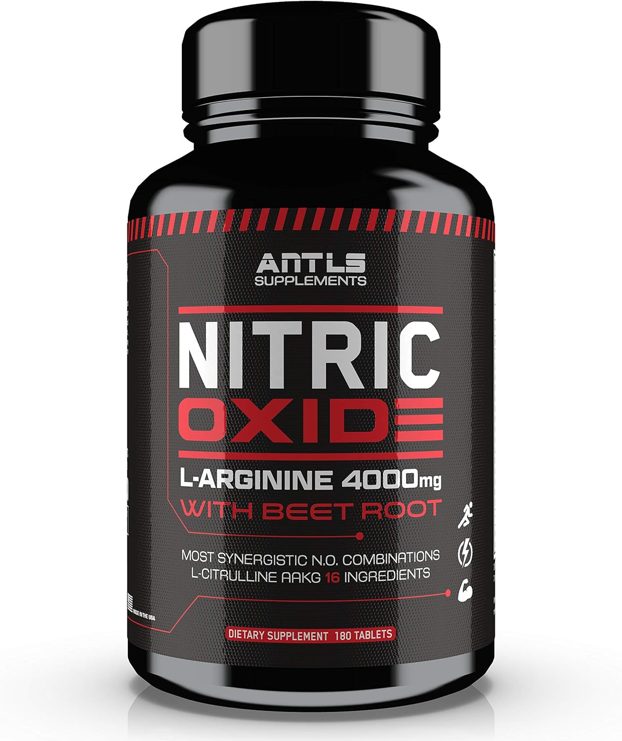 Nitric Oxide Supplement Booster Complex L Arginine 4000mg,L Citrulline