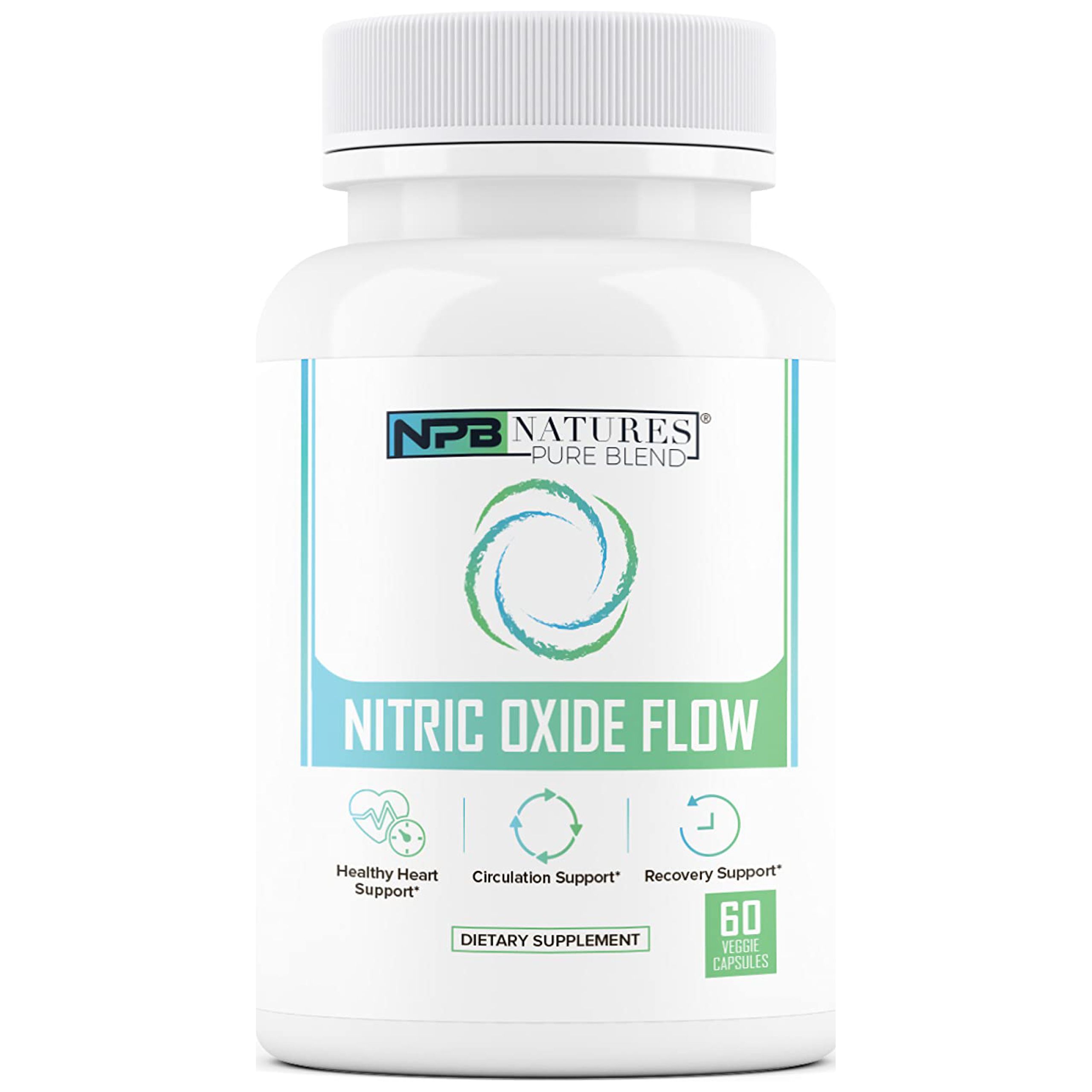 Nitric Oxide Supplement Nature's Pure Blend LArginine Blood