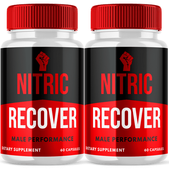 Nitric Recover for Men Advanced Male Support Supplment 120 Capsules