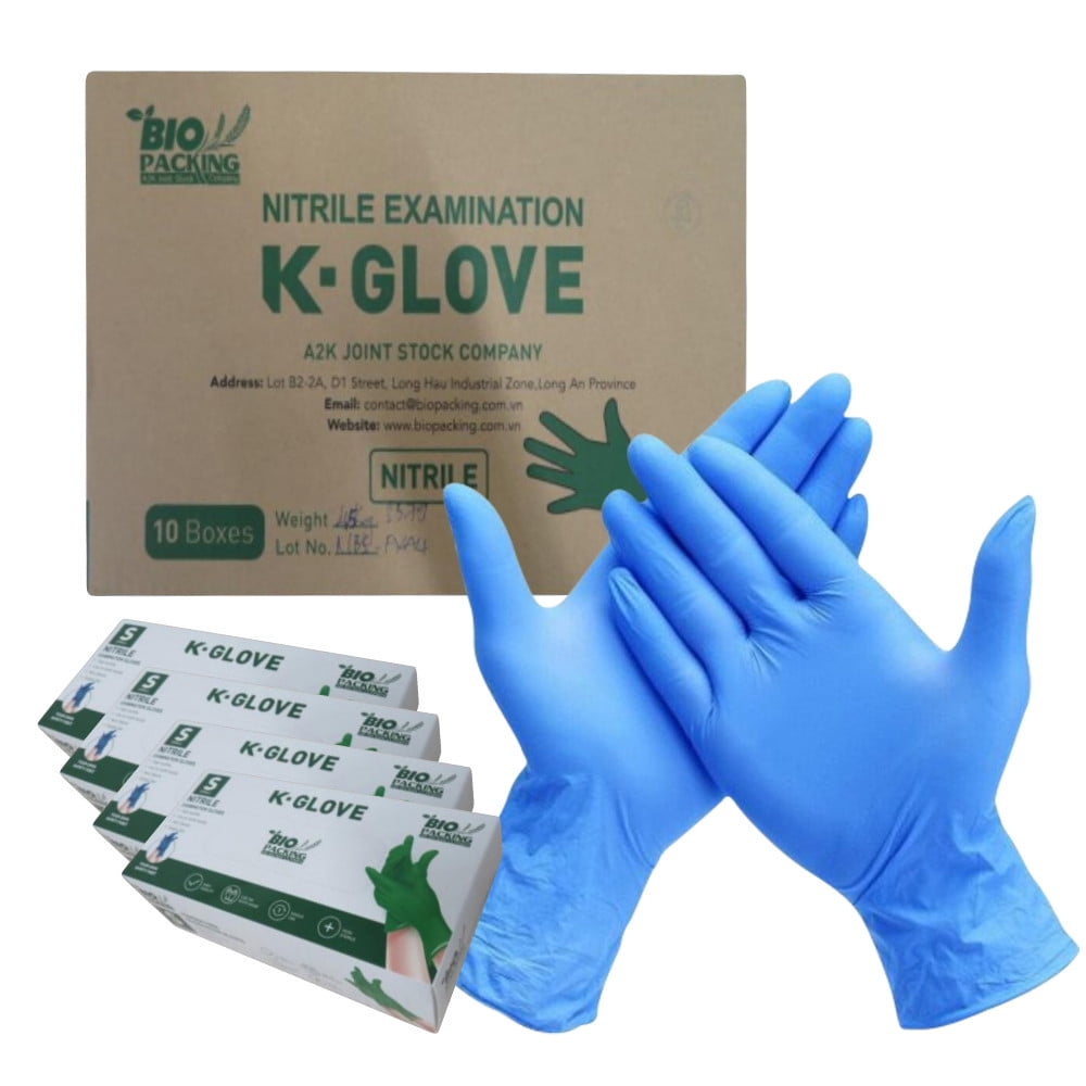 Latex Gloves Medium For Nail Salon, Spa, Dental, Food