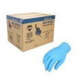 thumbnail image 1 of SSBM Finger Texture 3 Mil Industrial Strong & Durable Nitrile Gloves Small Blue 2000 Pcs use for Labs, Food Handling, 1 of 5