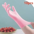 thumbnail image 1 of Nitrile Rubber Cleaning Gloves - 10 Pack Disposable Durable Tear-Resistant Puncture-Proof for Housework Kitchen & Chemical Protection, 1 of 6