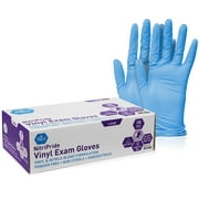 Nitrile Vinyl Exam Gloves Large 100pc