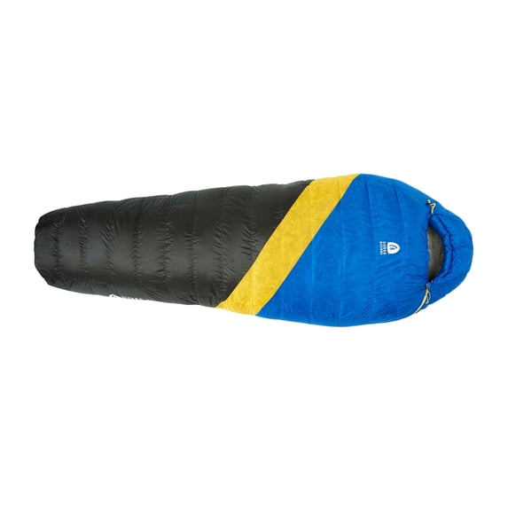 Sierra Designs Nitro UL 35 Sleeping Bag 800 Dridown-Blue/Yellow/Peat-Regular