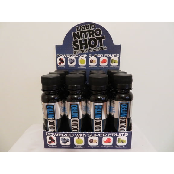 Nitro Berry Energy Shot Display