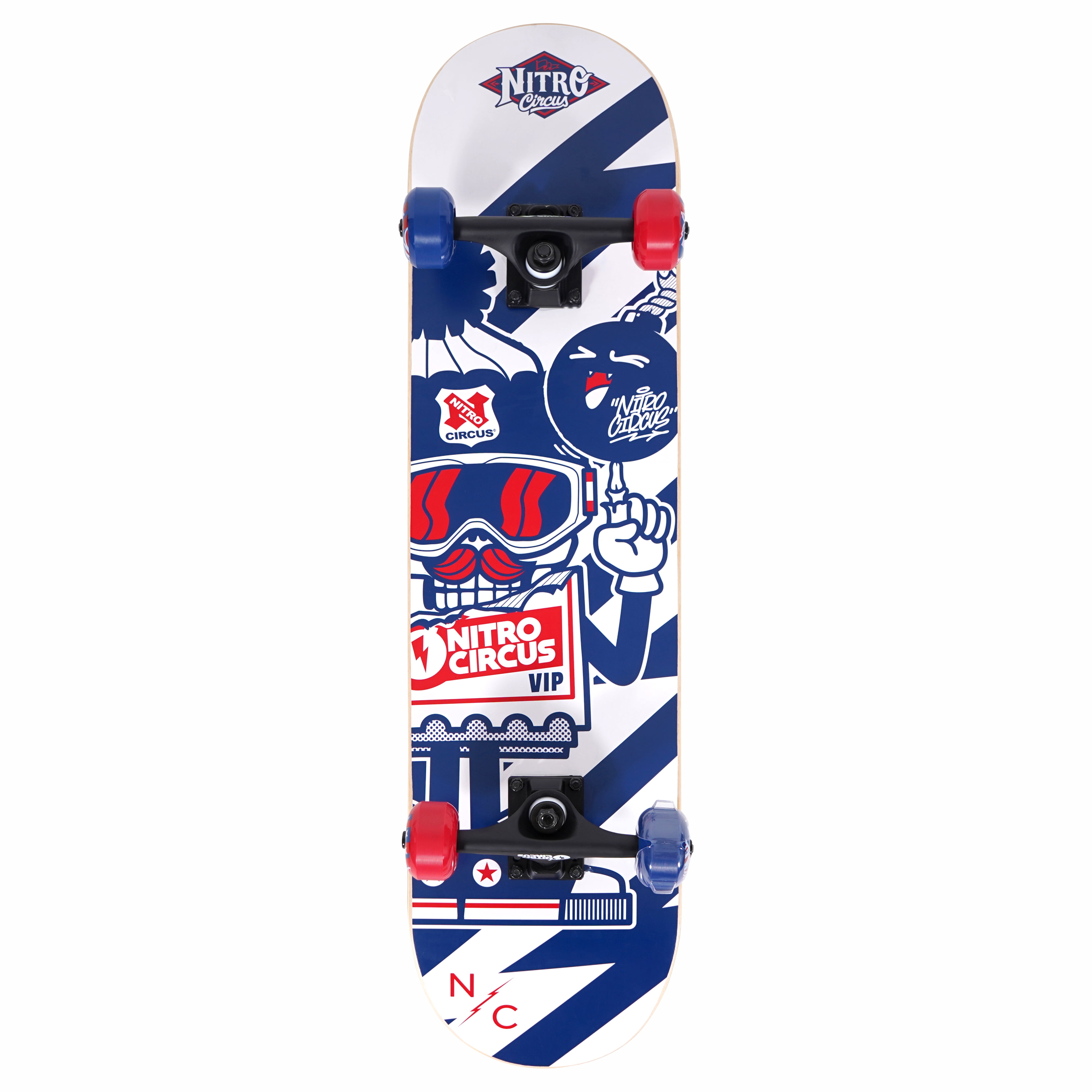 Hyper Nitro Circus 9-Ply Maple Skateboard, Nitro Circus VIP Graphics, 31 Hyper Nitro Circus 9-Ply Maple Skateboard, Nitro Circus VIP Graphics, 31