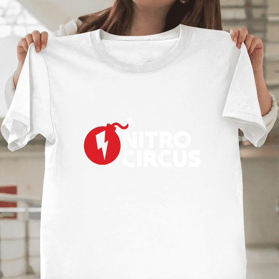 Nitro Circus Extreme Sports Stunt Action Fan Apparel Unisex T-Shirt, up to size 3XL.