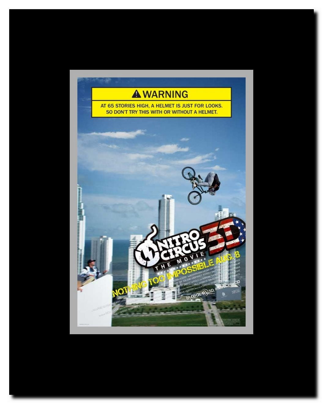 Nitro Circus: The Movie Framed Movie Poster