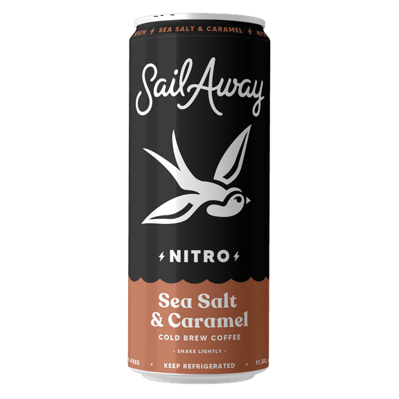 Nitro Cold Brew Coffee (Sea Salt & Caramel)