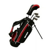 Nitro Golf Blaster Juniors 6pc Golf Set - Black/Red