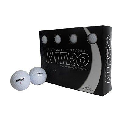 Nitro Golf Nitro Ultimate Distance 12pk White