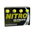 thumbnail image 1 of Nitro Golf Ultimate Distance Golf Balls, Yellow, 24 Pieces, 1 of 5